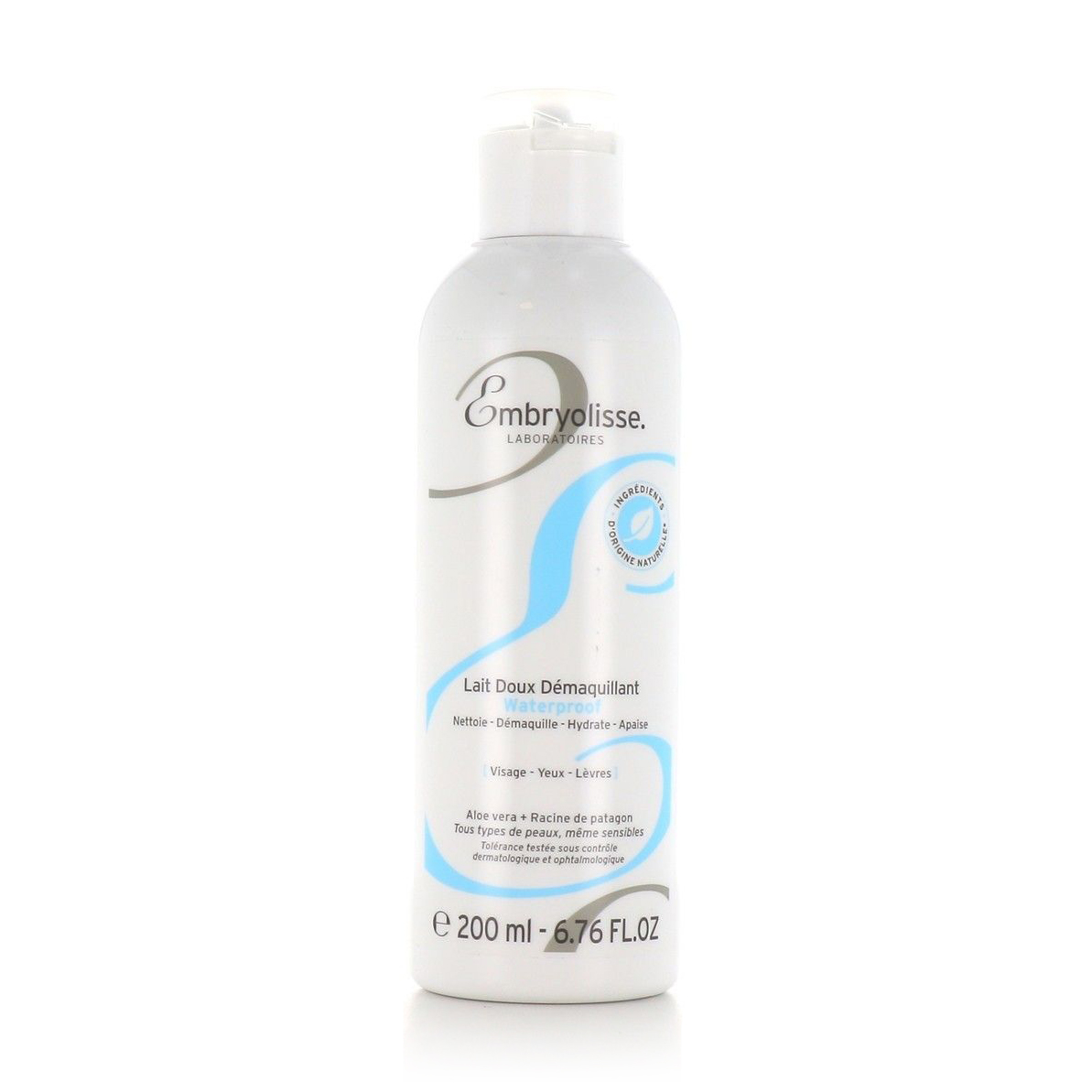 Молочко для зняття водостійкого макіяжу Embryolisse Laboratories Gentle Waterproof Make-up Remover Milk, 200 мл